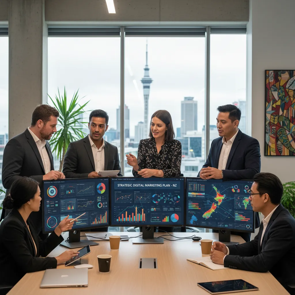 advanced digital marketing channels NZ related visual