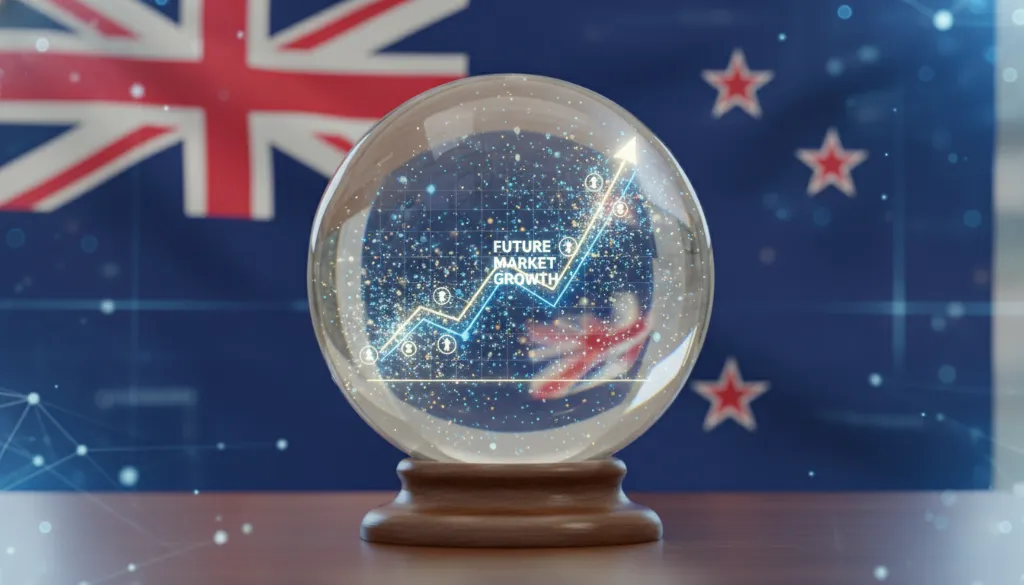 Predictive analytics in NZ digital marketing, showing future market trends