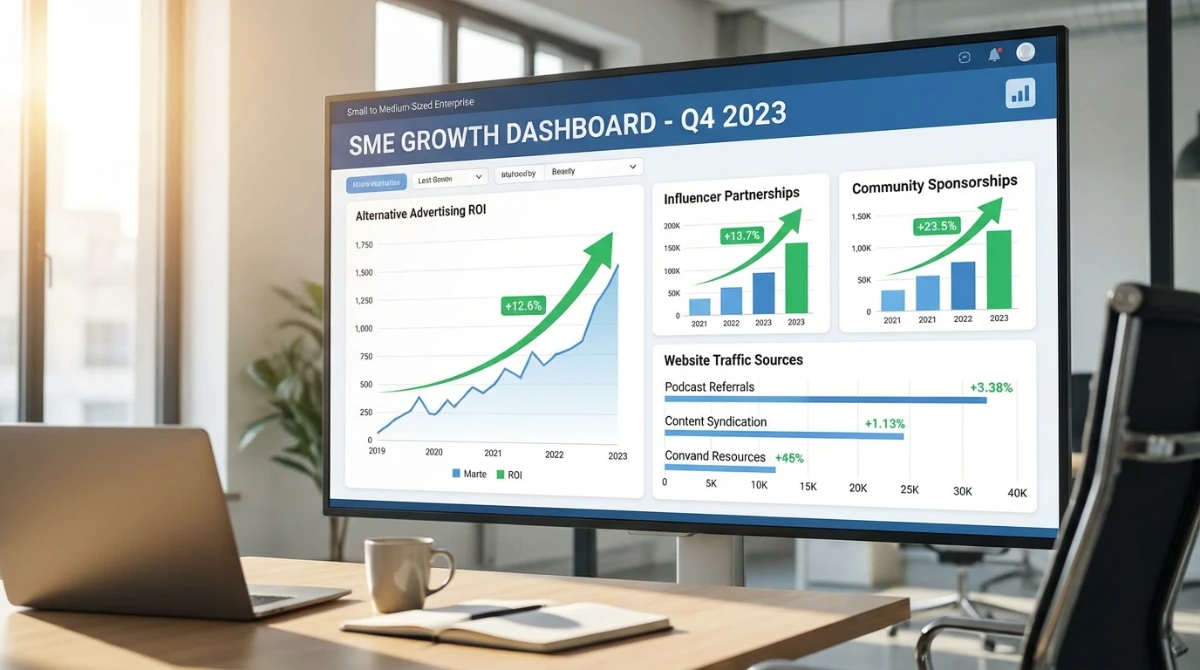 Analytics for alternative advertising channels success for New Zealand SMEs