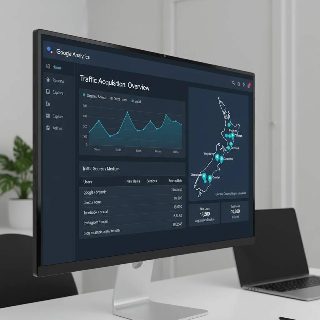 interpreting Google Analytics for NZ small business owners data