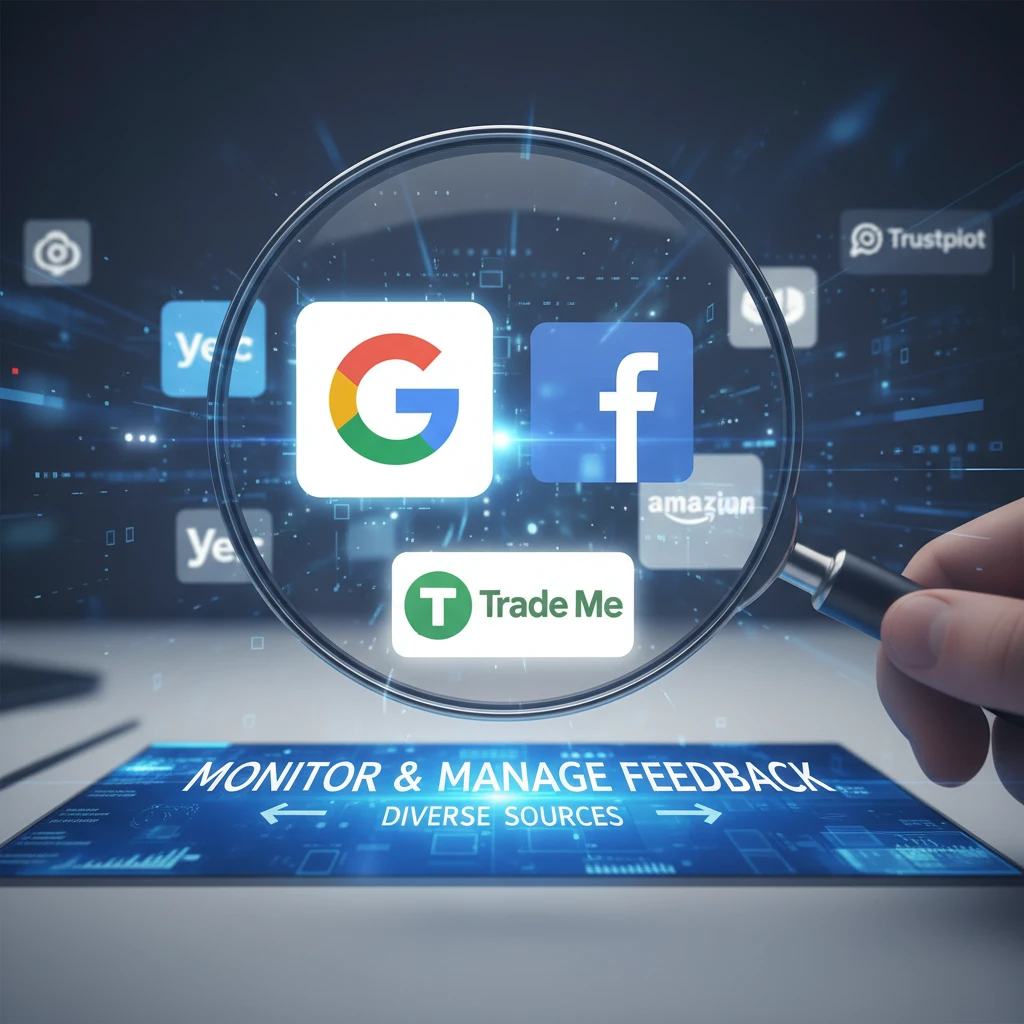 Monitoring negative reviews NZ across platforms