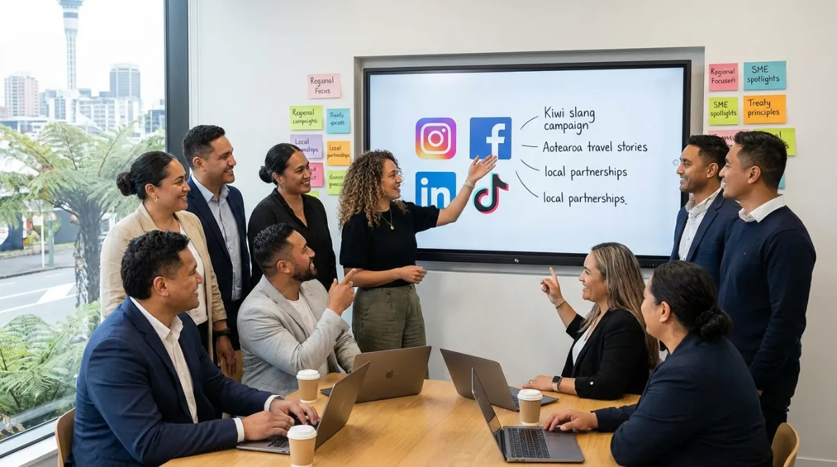 Content marketing examples NZ startups related visual