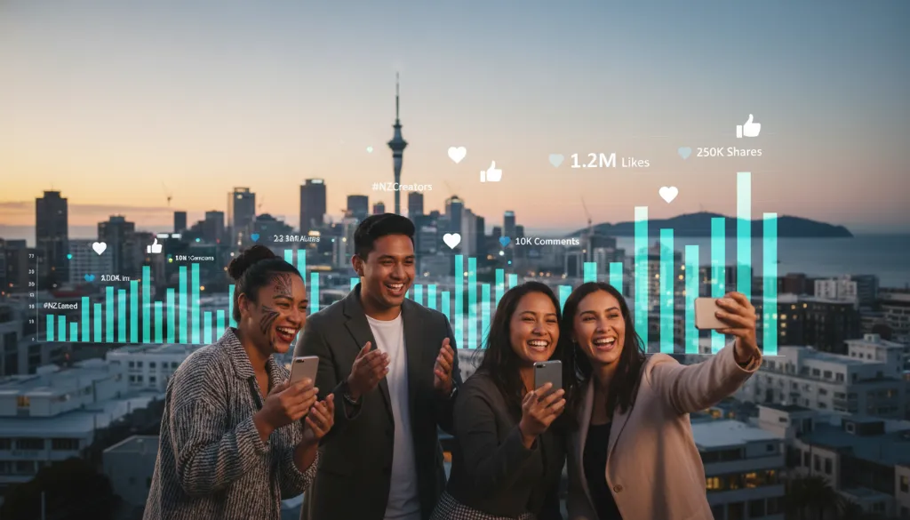 NZ influencers collaborating for SME marketing