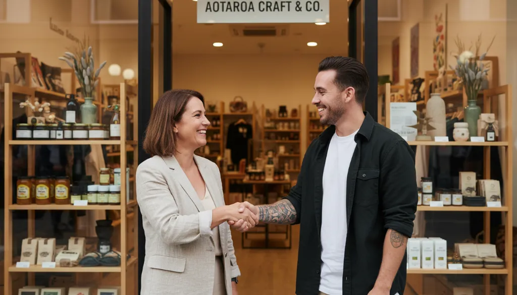 Partnership between NZ SME and local influencer