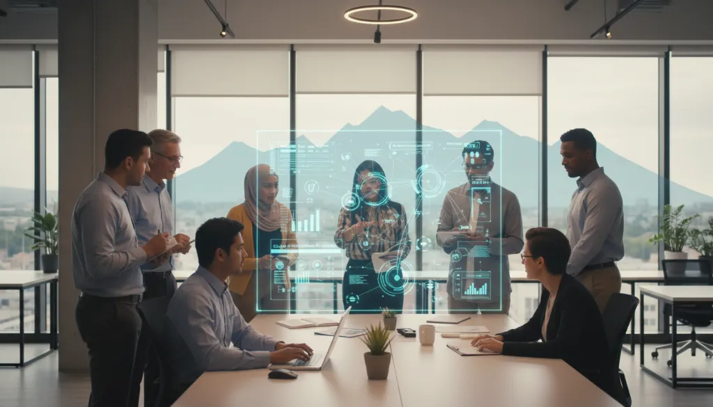 digital transformation consulting New Zealand related visual of team collaboration