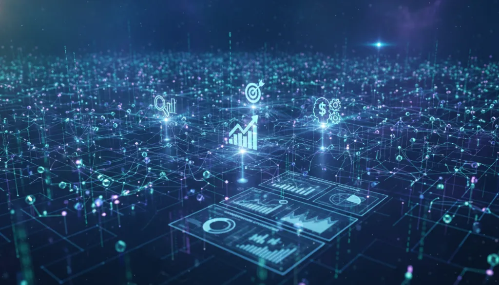 Visualisation of interconnected data for advanced analytics