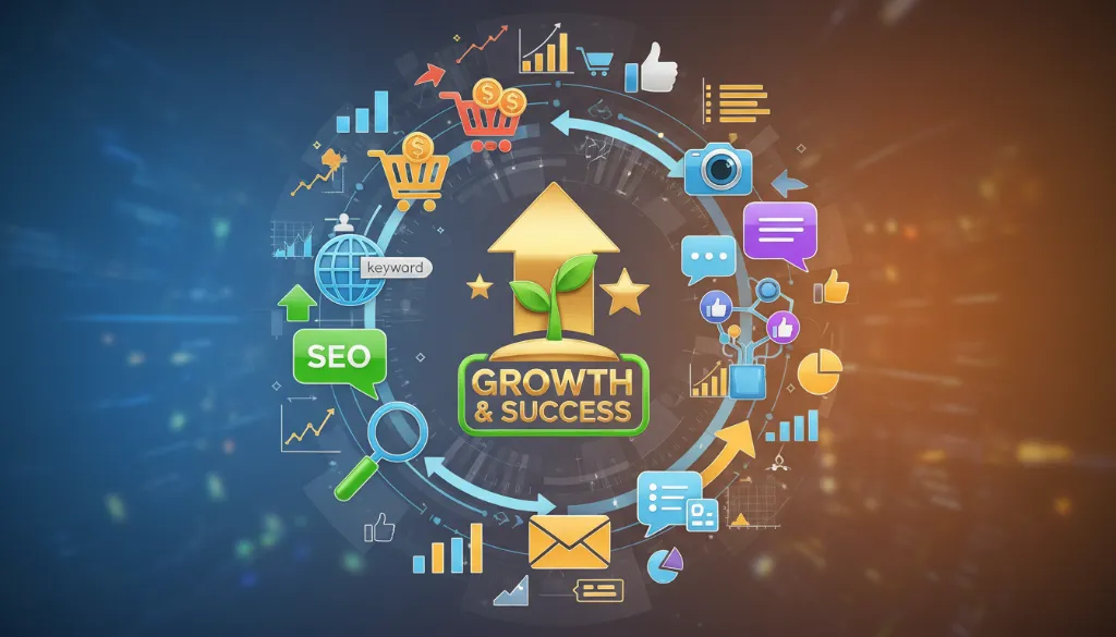 Diverse digital marketing channels for performance