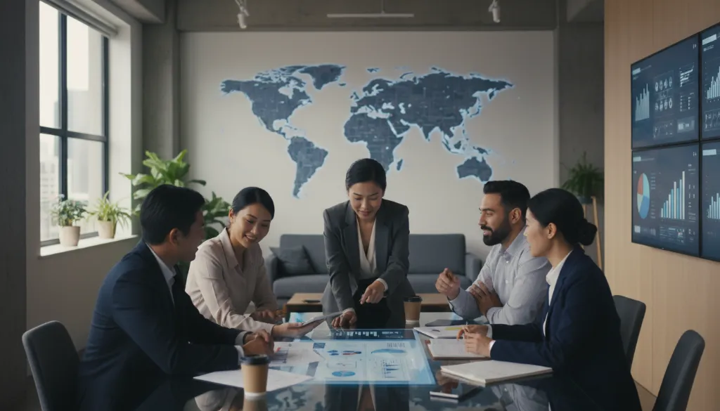 Team collaborating on SEO Services New Zealand strategy