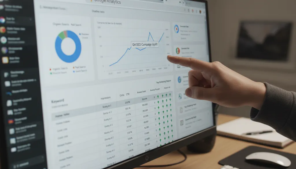 SEO performance data analysis for New Zealand businesses