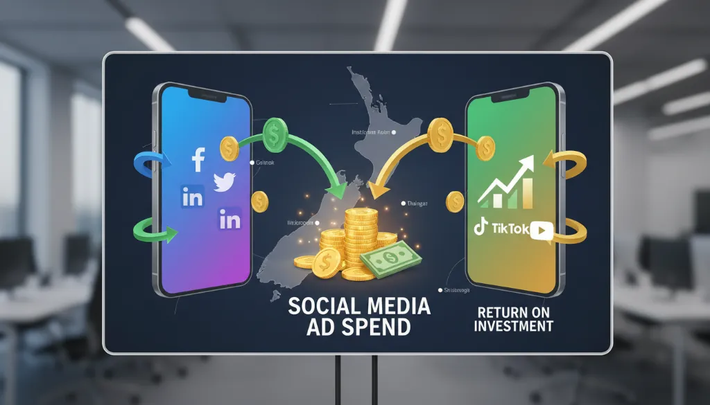 ROI of social media advertising costs New Zealand