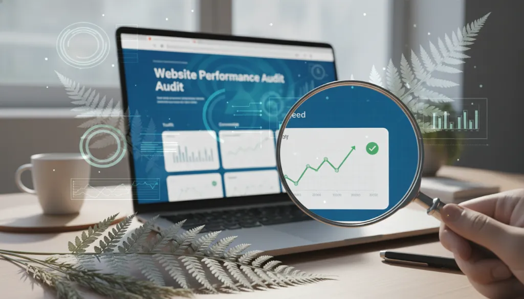 website performance audit New Zealand, small business SEO checklist NZ related visual